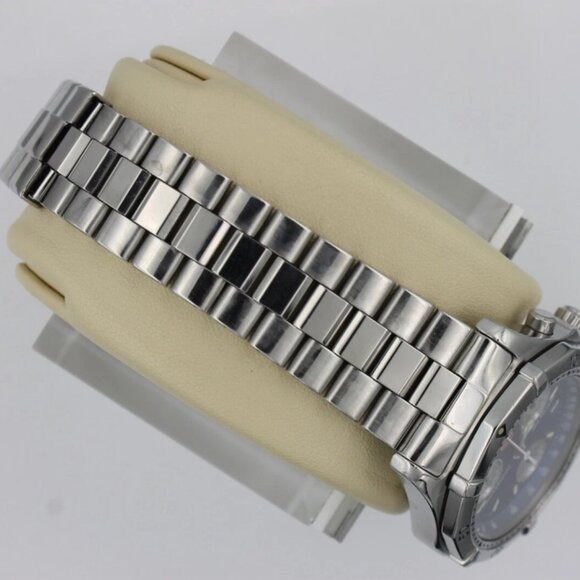 Tag Heuer CK1112.BA0328 Mens 2000 Professional Chronograph Watch Blue Silver - Picture 6 of 10